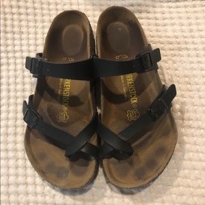 Black Birkenstocks